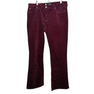 Kut from the Kloth Burgundy Boot Cut Pants